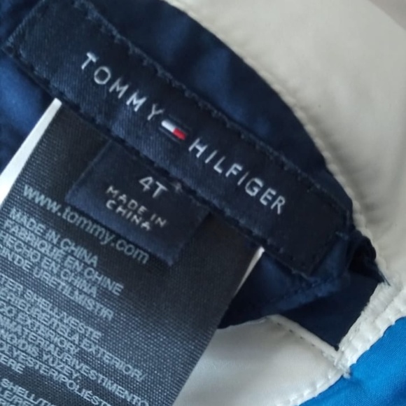 Tommy Hilfiger Reversible Colorful Puffer Vest Full Zip Size 4 Years Kids - Picture 3 of 3